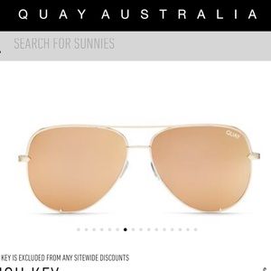 Quay Australia x Desi Perkins High Key Sunglasses